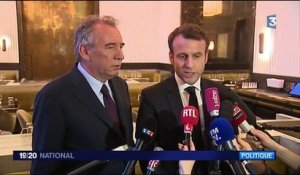 Présidentielle 2017 : Emmanuel Macron et François Bayrou, la rencontre