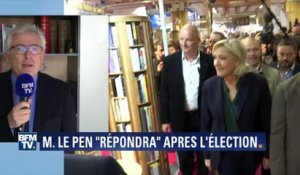 "Aucun citoyen n'est au-dessus des lois", rappelle ce magistrat à Marine Le Pen