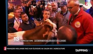 François Hollande, au Salon de l’Agriculture, se fait prendre à partie par des éleveurs en colère (Vidéo)
