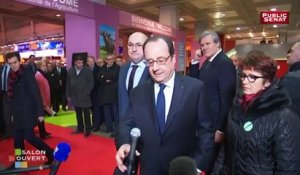 Salon Ouvert : le bilan "agriculture" de François Hollande  - Salon de l'Agriculture 2017 (25/02/2017)