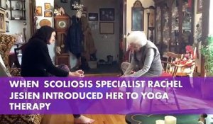 Elle a pu se guérir grâce au yoga malgré son âge très avancé
