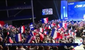 Présidentielle : premier grand  meeting à Nantes pour Marine Le Pen