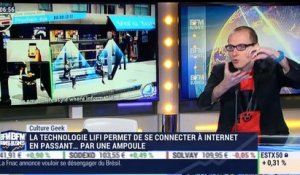 Anthony Morel: LiFi, l'internet haut débit par la lumière - 01/03