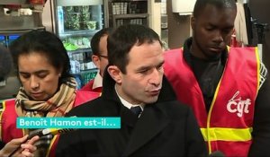 Présidentielle : Hamon décrit par Mélenchon et Macron
