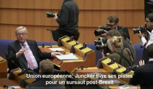 UE: Juncker livre ses pistes pour un sursaut post-Brexit