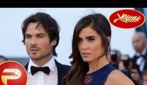 Cannes 2015 - Ian Somerhalder et Nikki Reed les jeunes mariés sur tapis rouge