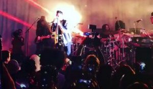The Weeknd performing "Starboy" at the H&M after party