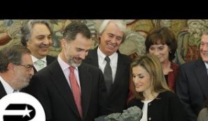 Letizia et Felipe d'Espagne : Charmés par un cadeau spécial ...