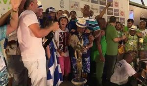 Rio: l'école de samba Portela championne du carnaval