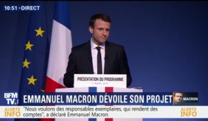 Macron: "La taxe d'habitation est un impôt injuste, j'ai décidé d'en exonérer 80% de nos concitoyens"