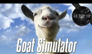 Top 10 - Les moments les plus WTF de Goat Simulator