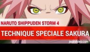 Naruto shippuden 4 : SAKURA - TECHNIQUE SPECIALE - Choc du Cerisier