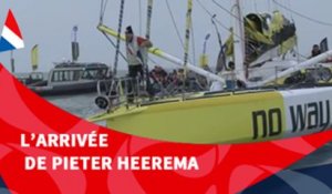 J116 : L'arrivée de Pieter Heerema / Vendée Globe