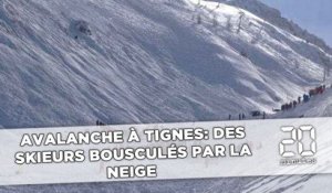 Avalanche à Tignes: Des skieurs emportés par la neige sur une piste