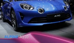 Alpine A110 en direct du salon de Genève 2017