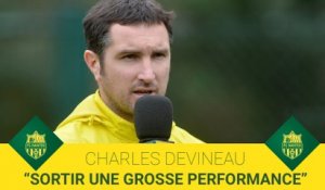 Charles Devineau avant Stade Lavallois - FC Nantes