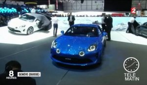 Renault présente la nouvelle Alpine au Salon de l'automobile de Genève