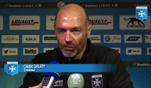 Cédric Daury avant Laval - AJ Auxerre
