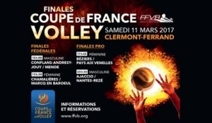 LIVE - Coupe de France Volley - Finales Fédérales