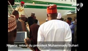 Nigeria: le président rentre après deux mois de "congé médical"