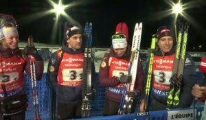 Biathlon - CM : Fillon Maillet «Un beau match avec Peiffer»