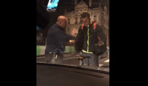 Road Rage entre un chauffeur Uber et un cycliste à Paris