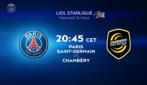 PSG Handball - Chambéry : la bande-annonce