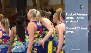 BA L2 Basket féminin en direct : DMBC vs ARRAS le 25 Mars !