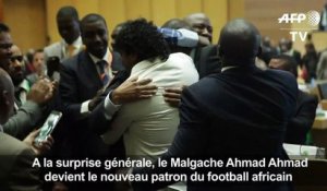 Le Malgache Ahmad Ahmad nouveau patron du foot africain
