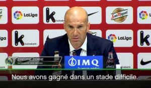 28e j. - Zidane : "Nous avons beaucoup souffert"