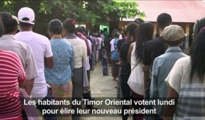 Le Timor Oriental aux urnes pour élire son président
