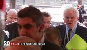 François Fillon : le PS demande son retrait de la campagne présidentielle