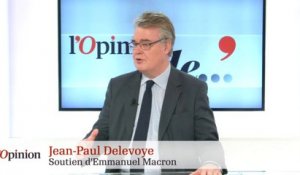 Jean-Paul Delevoye: «Macron prend ce qu’il y a de bien dans les bilans de Sarkozy et de Hollande»