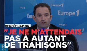 Benoît Hamon : "Je ne m'attendais pas à autant de trahisons"