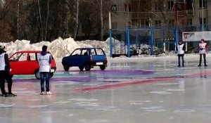 Car Curling : le nouveau jeu déjanté des russes