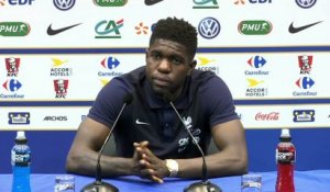 Umtiti "flatté" d'être comparé à Puyol