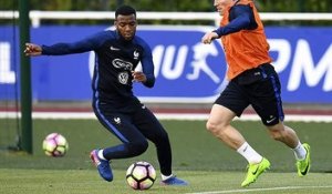 Dernier entraînement à Clairefontaine