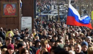 Manifestations réprimées à Moscou, près de 700 personnes interpellées