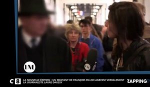 François Fillon : Un militant insulte et agresse une journaliste de la Nouvelle Édition (vidéo)