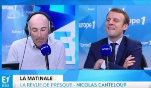 Macron sur le soutien de Valls : "Je le remercie de me mettre dans la merde"