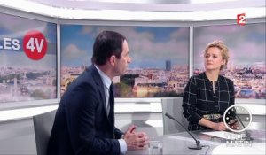 Présidentielle : "Emmanuel Macron est la créature du système", attaque Benoît Hamon