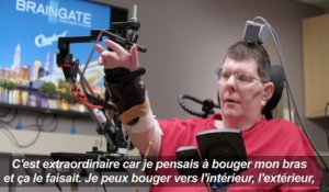 Un homme quadriplégique retrouve la mobilité d'un bras