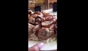 Ce qu'elle découvre dans son assiette dans un restaurant chinois est dégoutant !