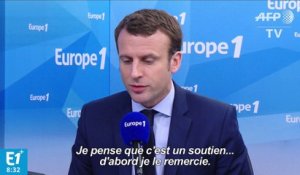 Emmanuel Macron remercie Valls puis... se distancie