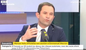 Hamon dénonce une «faillite morale de l'élite politique»