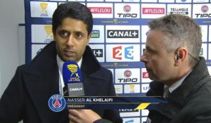 Finale Coupe de la Ligue - La réaction de Nasser al Khelaïfi après Monaco/PSG