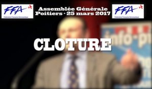 34 - FFA - AG2017 Poitiers - CLOTURE