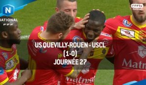 J27 - US Quevilly-Rouen - USCL (1-0), le résumé