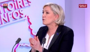 Le Pen  : Macron, "c'est le candidat du vide"