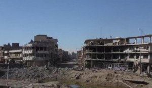 Drone footage of Mosul destruction